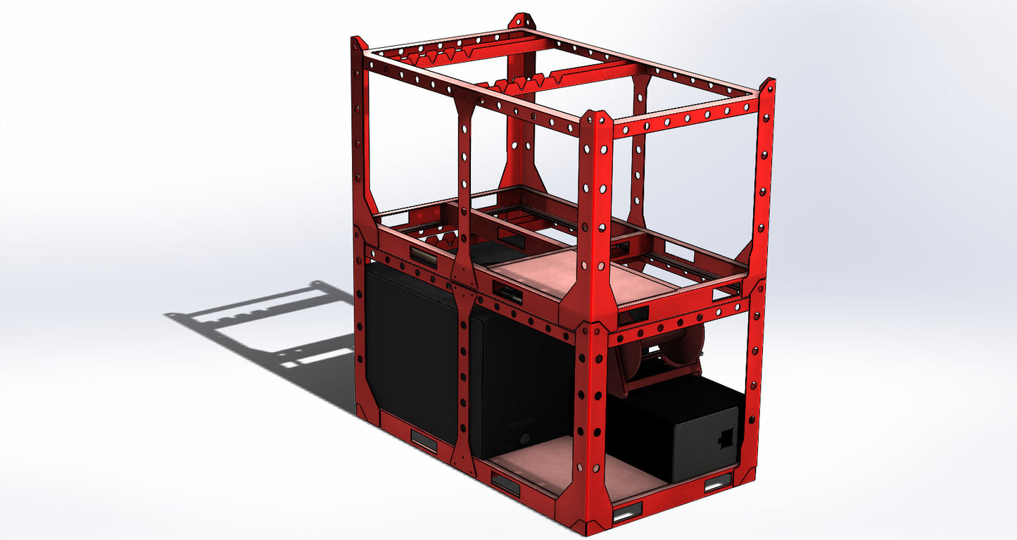 Stackable 300 Gallon Water Skid